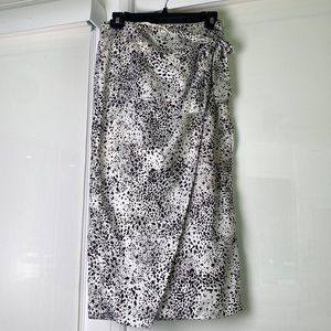 Mid-Length Wrap Skirt